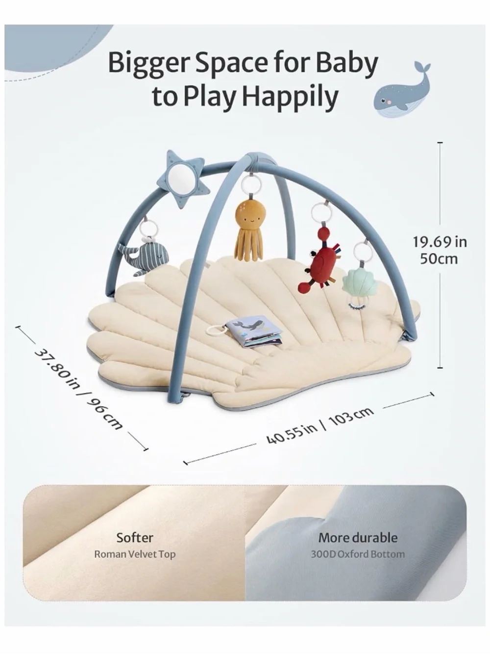 NIB - Blissful Diary Shell Activity Gym